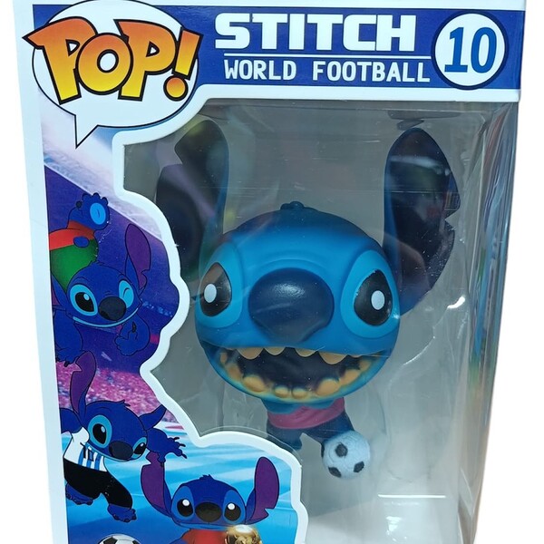 Figurina Stitch, POP, 10cm, +3 ani, Albastru