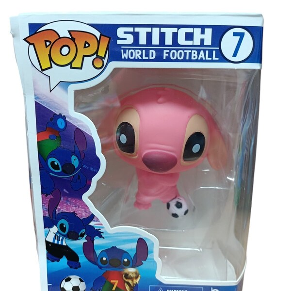 Figurina Stitch, POP, 10cm, +3 ani, roz