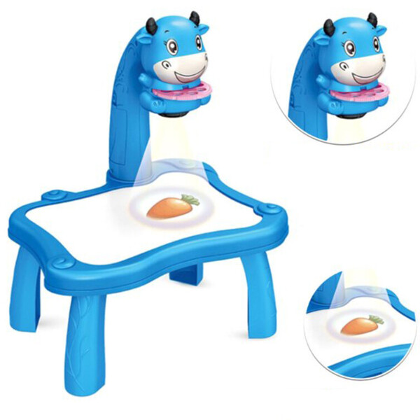 Masuta de desenat cu proiector holografic 3 diapozitive