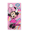 Disney Minnie Prosop de baie Hearts, Prosop de plajă 70×137 cm (Uscare Rapidă)